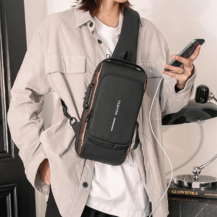 Unisex Stylish Sling Bag – Perfect for Travel, Office & Daily Use