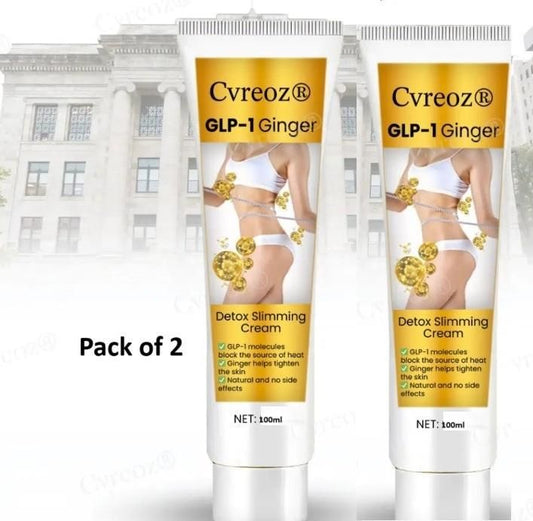 Ginger Detox Slimming Cream	(Pack of 2) 100ml Each