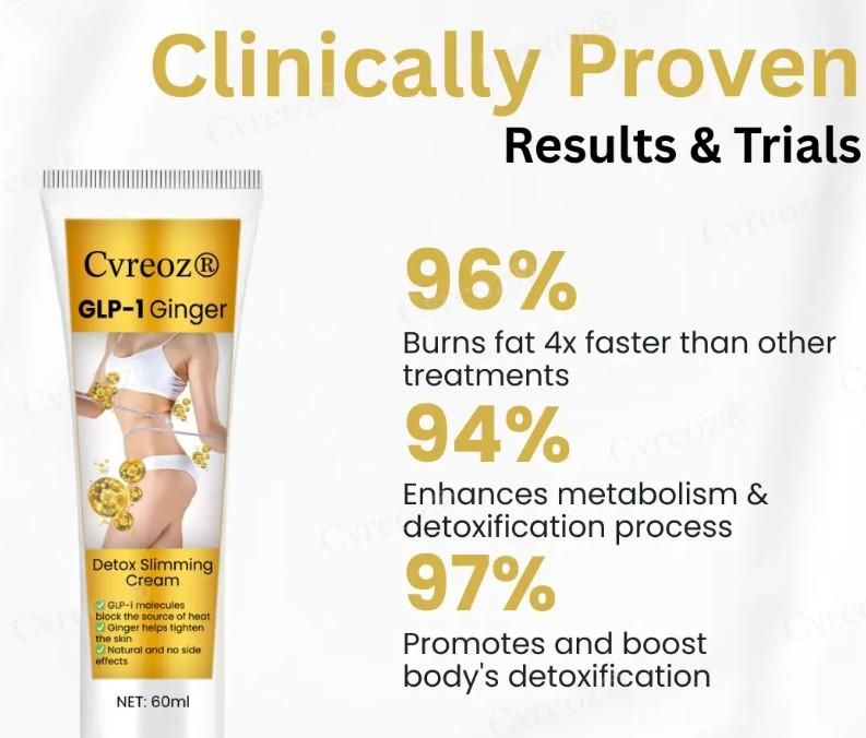 Ginger Detox Slimming Cream	(Pack of 2) 100ml Each